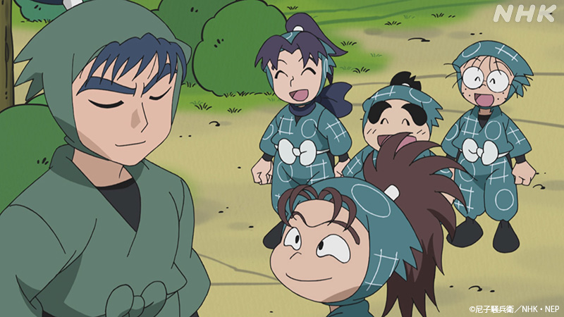 19(火)の ＃忍たま は 「決闘の約束の段」 仲の悪いライバルの潮江