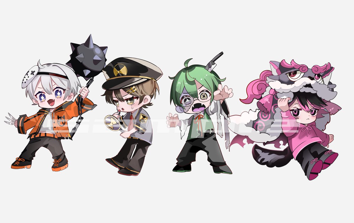 オレビバさんの「Mrs.Pumpkinの滑稽な夢」歌ってみたイラストを担当