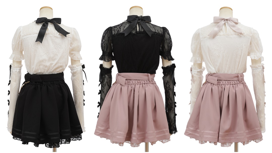 ♡ New Arrival ♡ 6/1(Thu) 店頭発売✨ リボンアームウォーマーレース