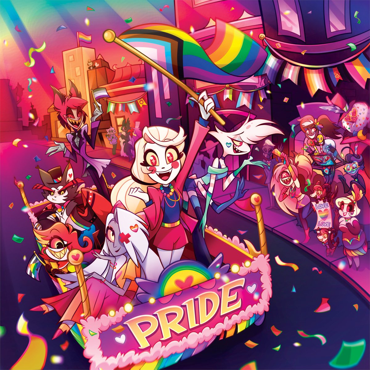 Happy Pride Month! 💖🏳️‍🌈 Celebrating PRIDE in the pride ring
