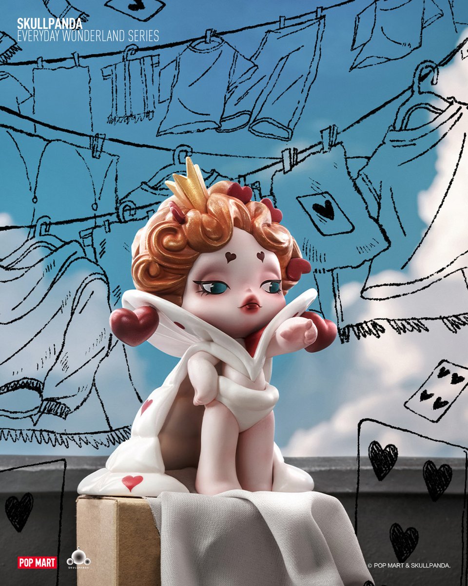 🆕🦄🆕SKULLPANDA Everyday Wonderland シリーズ🆕💗🆕 「不思議の国の