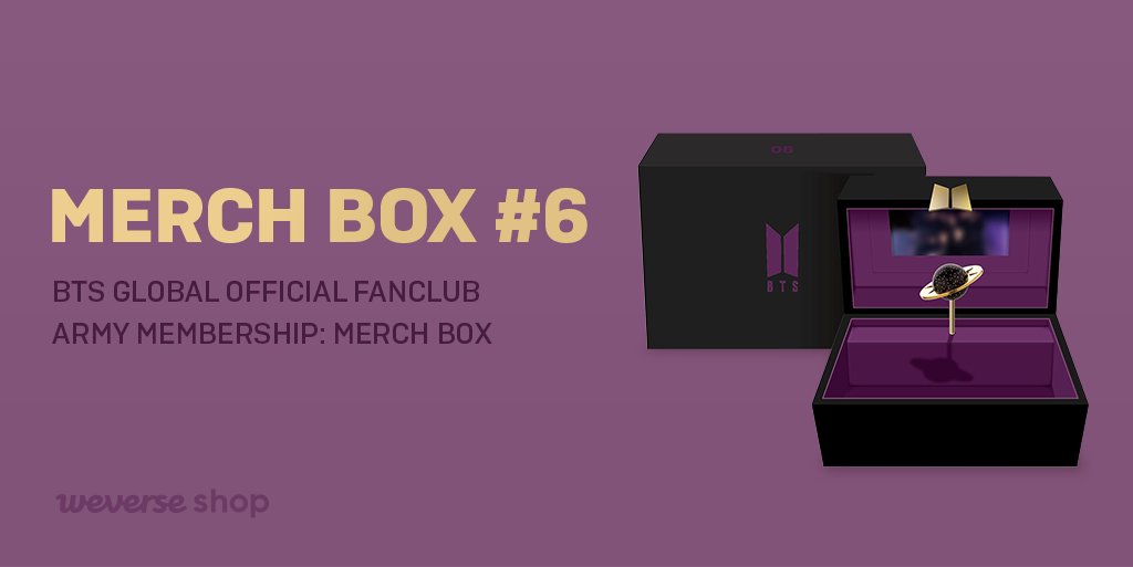 What's in Merch Box #6 for #BTS ARMY MEMBERSHIP: MERCH PACK