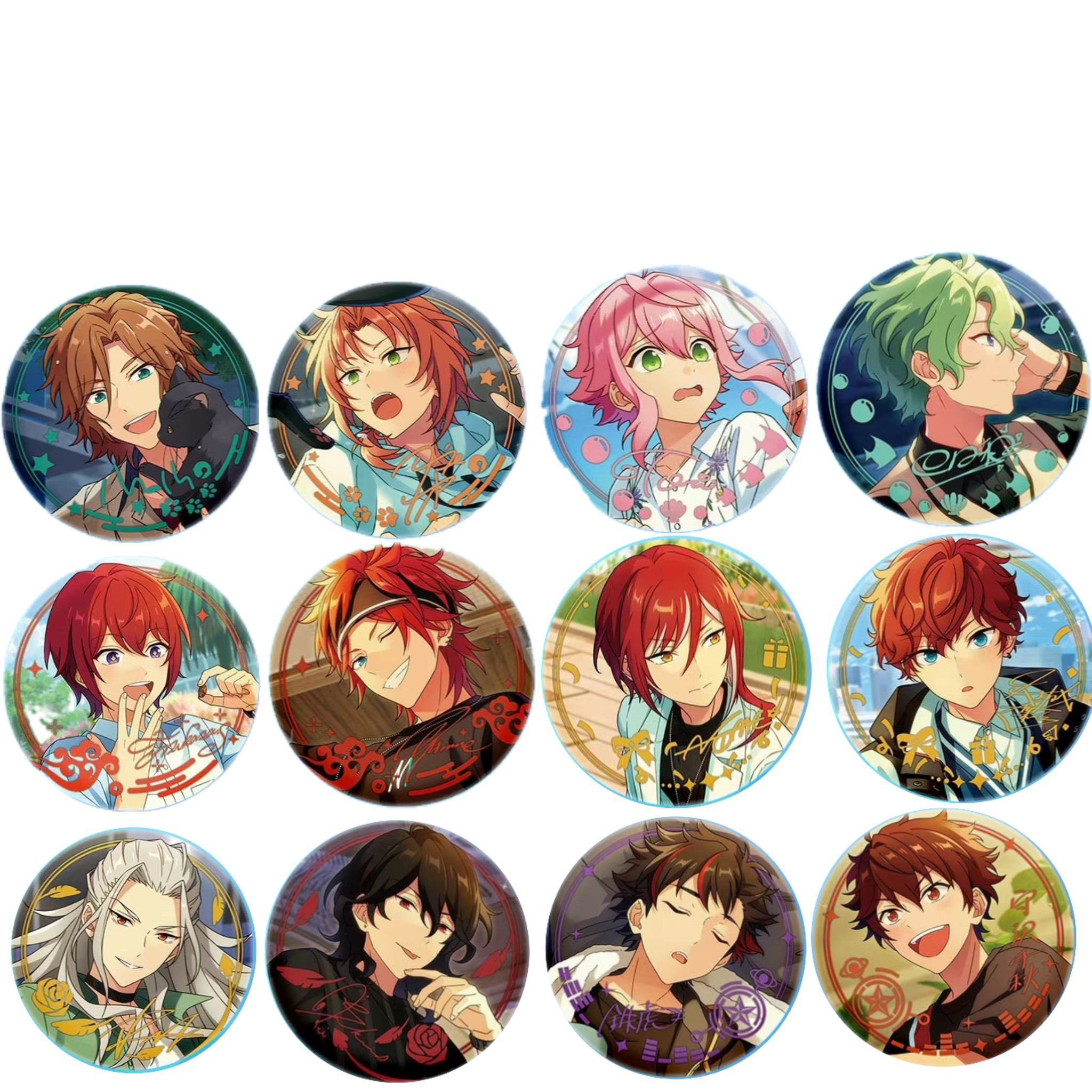 あんスタ 中国 招募缶 巴日和 あんスタ 招募缶バッジ 中国缶 テーマ