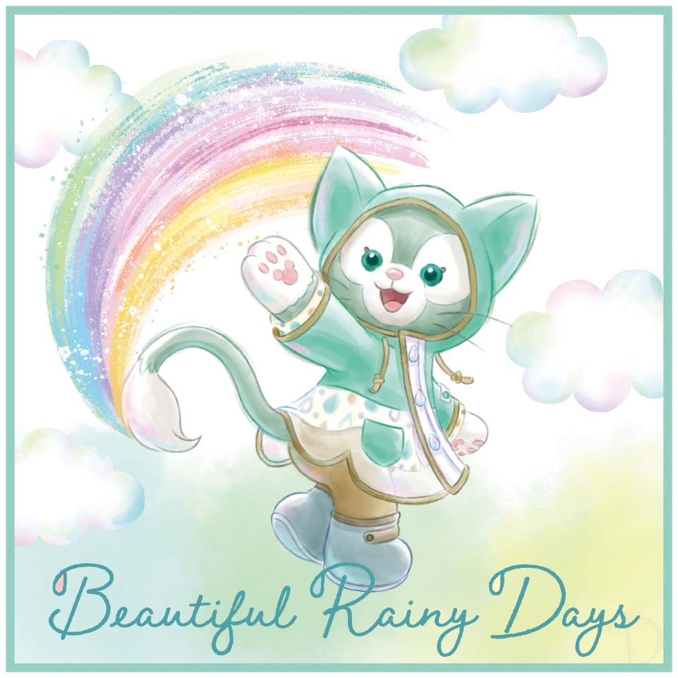 かわいいレインコート姿のジェラトーニ！ 東京ディズニーシー