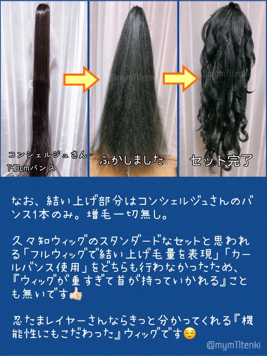 まゆめズラ工房 RKRN//忍たま 久々知兵助 ウィッグ 彼の独特な結い上げ