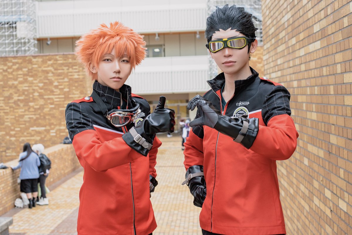 コスプレ🔹ワールドトリガー 水上敏志:廃材 生駒達人:ぱっちょ