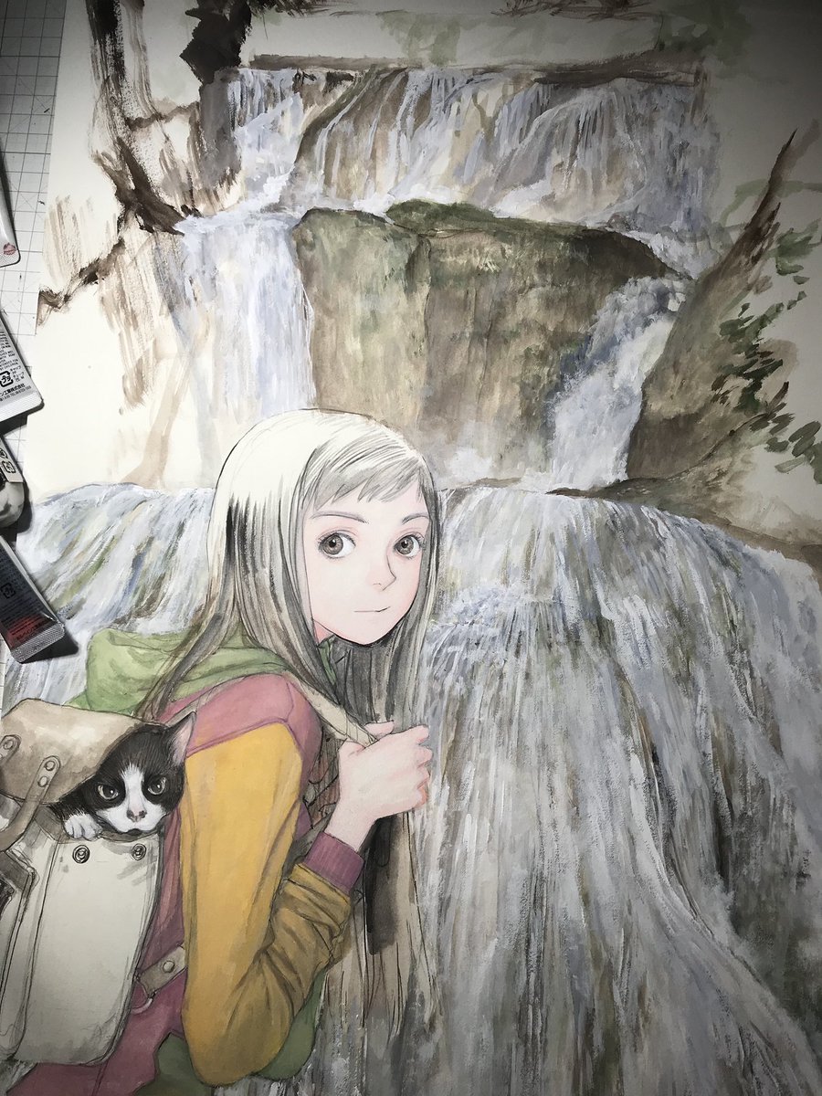 復刊ドットコムの画集「つぶあん」が発売されました。 写真は掲載画の