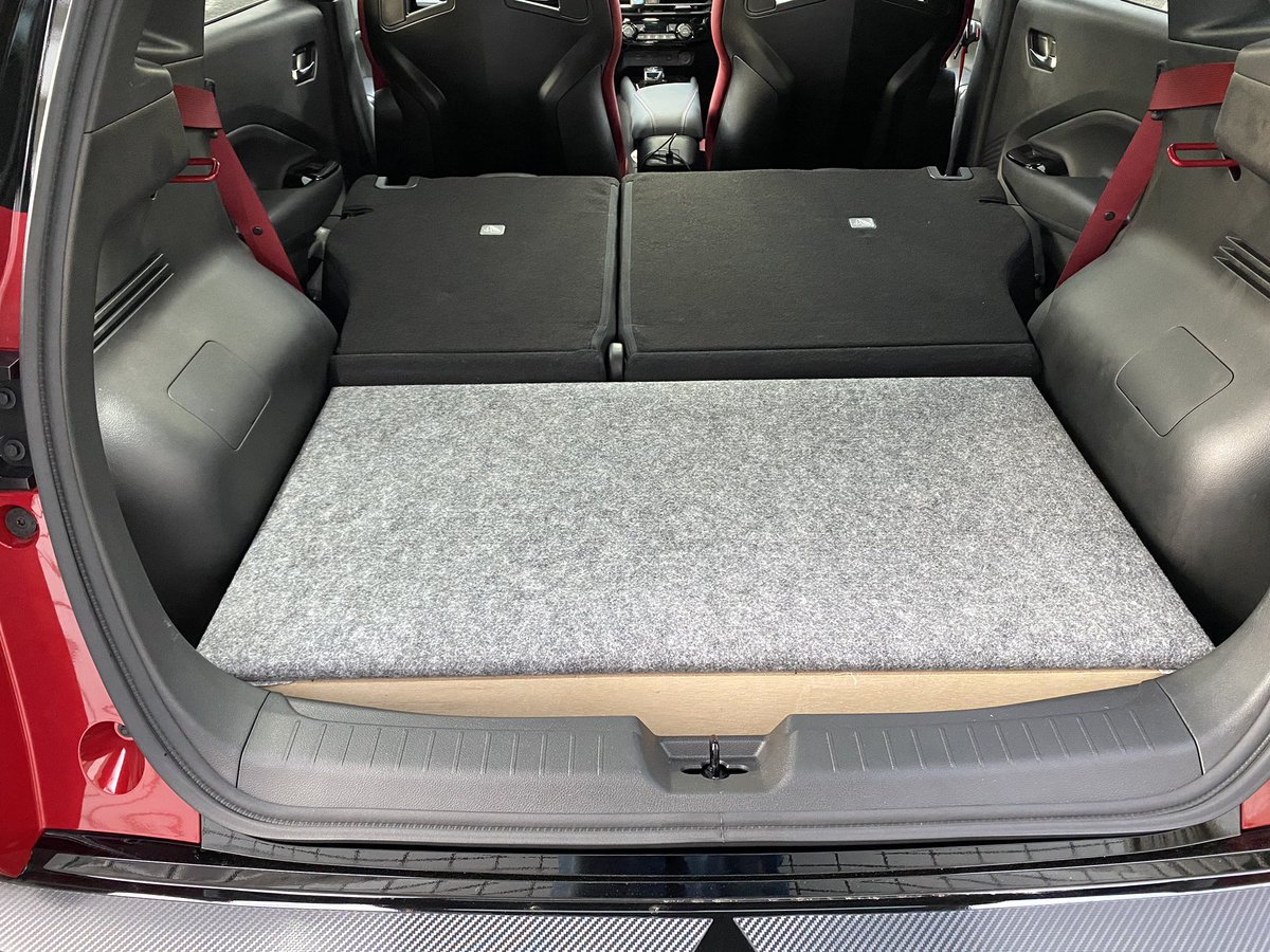 ラゲッジアンダーボックス(DIY) #オーラNISMO #オーラニスモ #日産