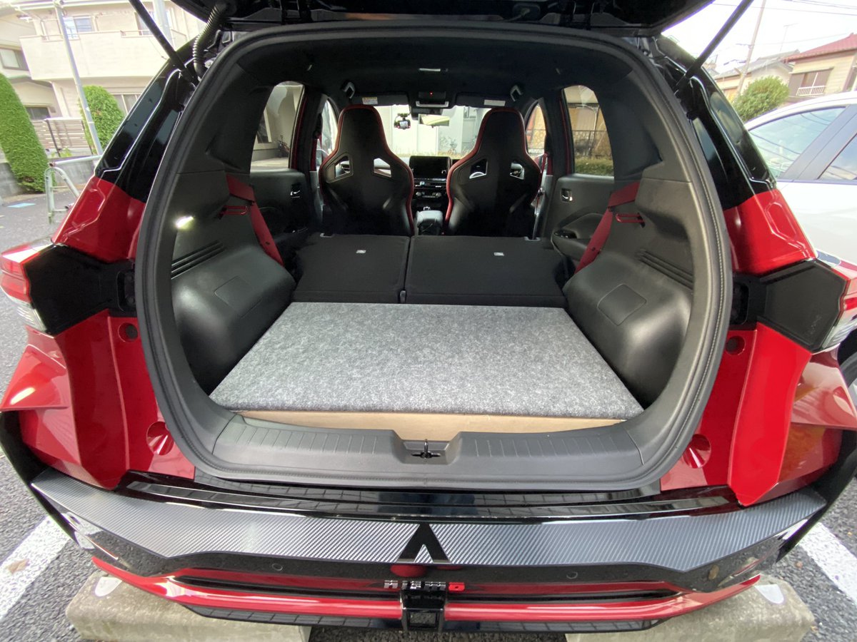 ラゲッジアンダーボックス(DIY) #オーラNISMO #オーラニスモ #日産