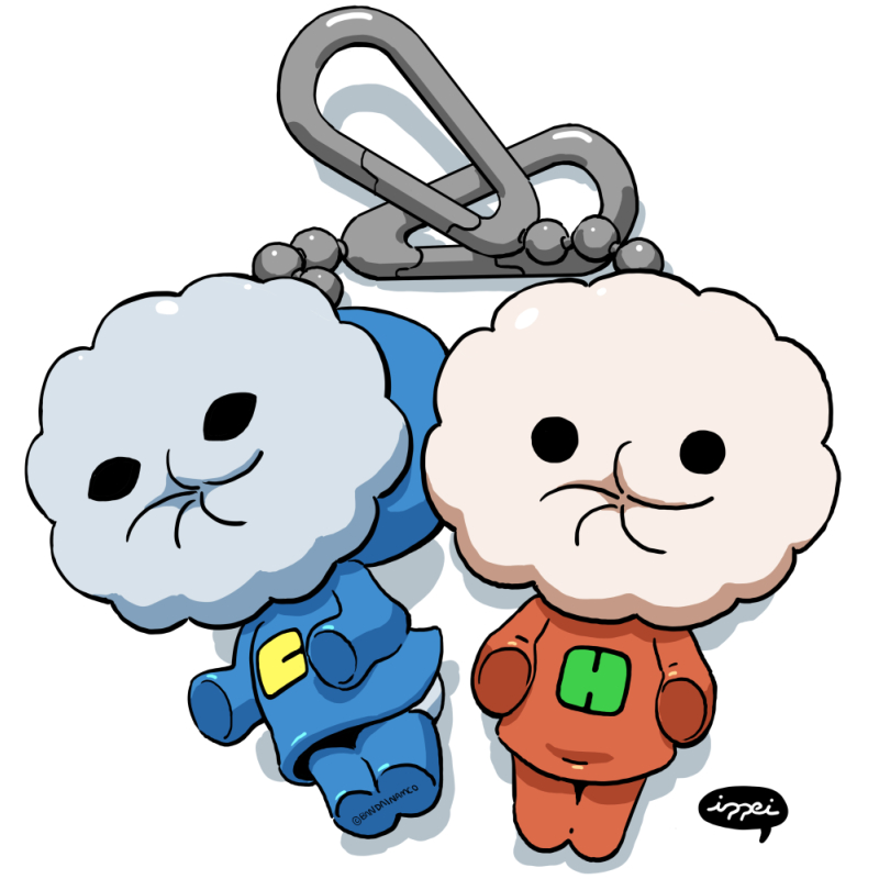 RT @ippeigyoubu: スレッタの微妙なキーホルダーデザインしました 名前