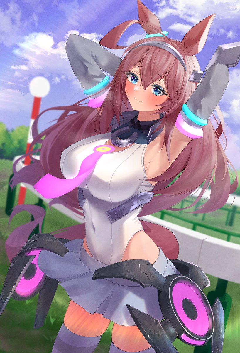 ウマ娘 #ミホノブルボン 勝負服ブルボンさん