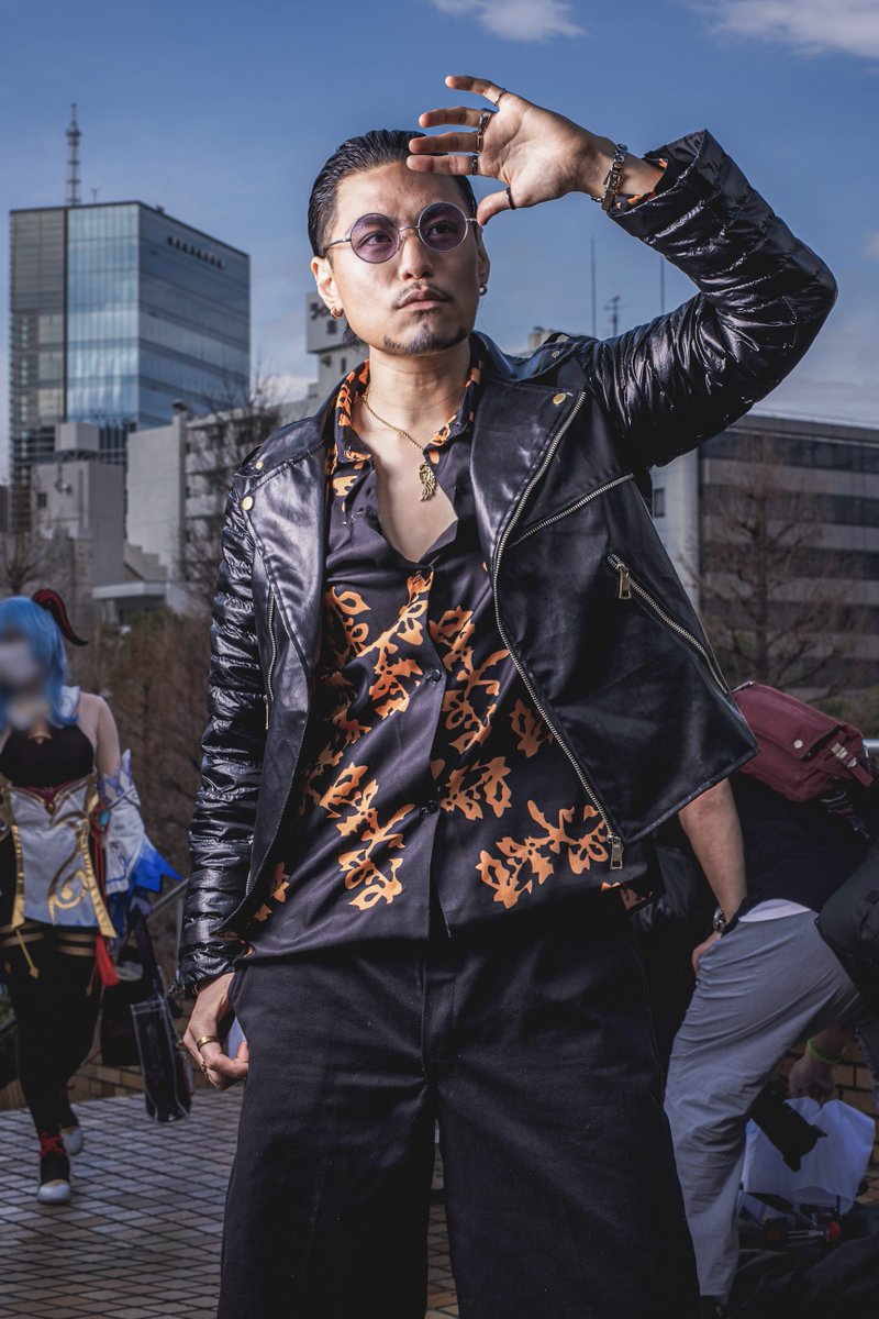 龍が如く7 趙天佑のコスプレを撮ってもらいました。 撮影：武田さん