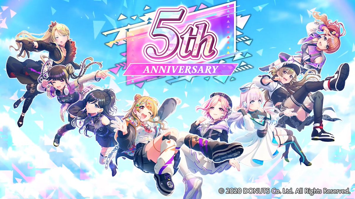 ✨🎈リリース5⃣周年達成🌈🎉 #グルミク5周年 記念PVプレミア公開開始