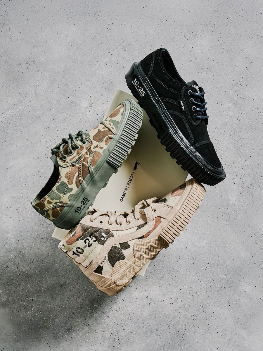 OTW by Vans x OAMC x WTAPS『Seylynn Lug & Sk8-Hi GL Lug』が現地