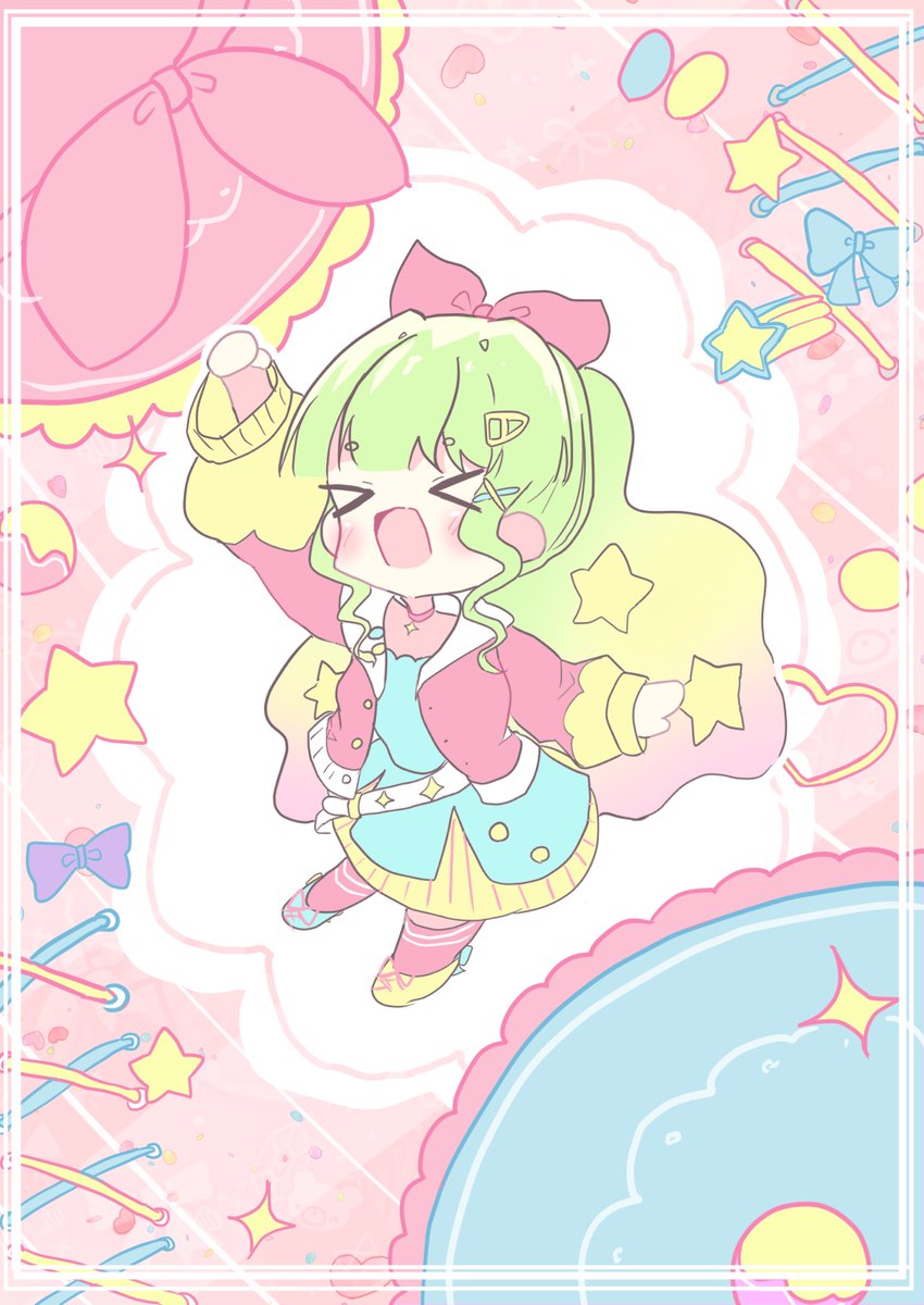 茶子アート 🎀🍬💕☁️✨