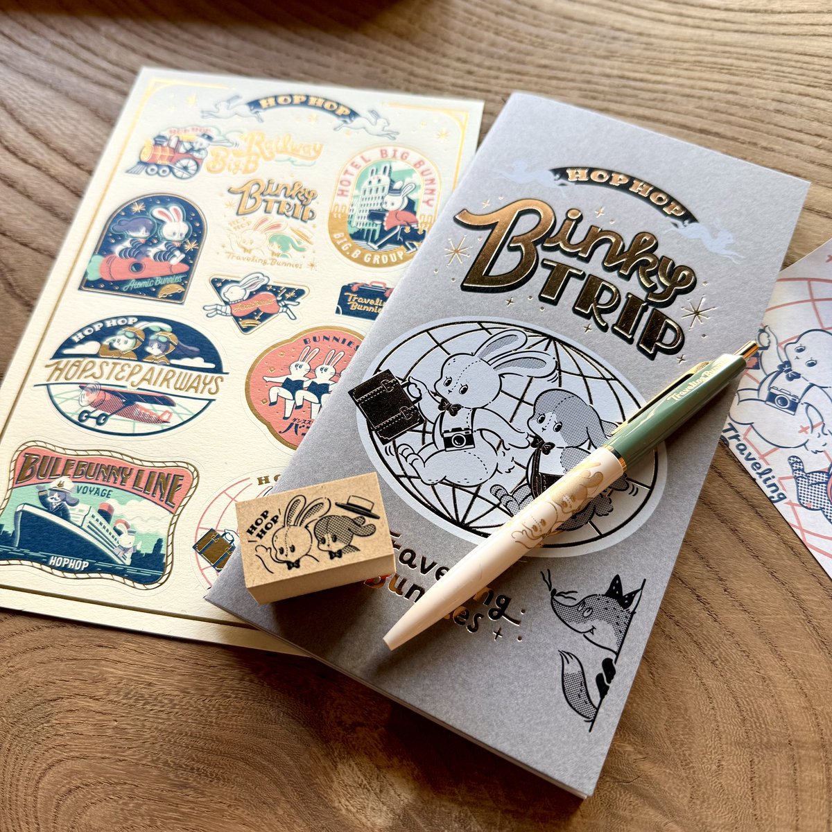🐇Binky TRIP🐇 いよいよ来週から始まる文具女子博 オビワンブースから