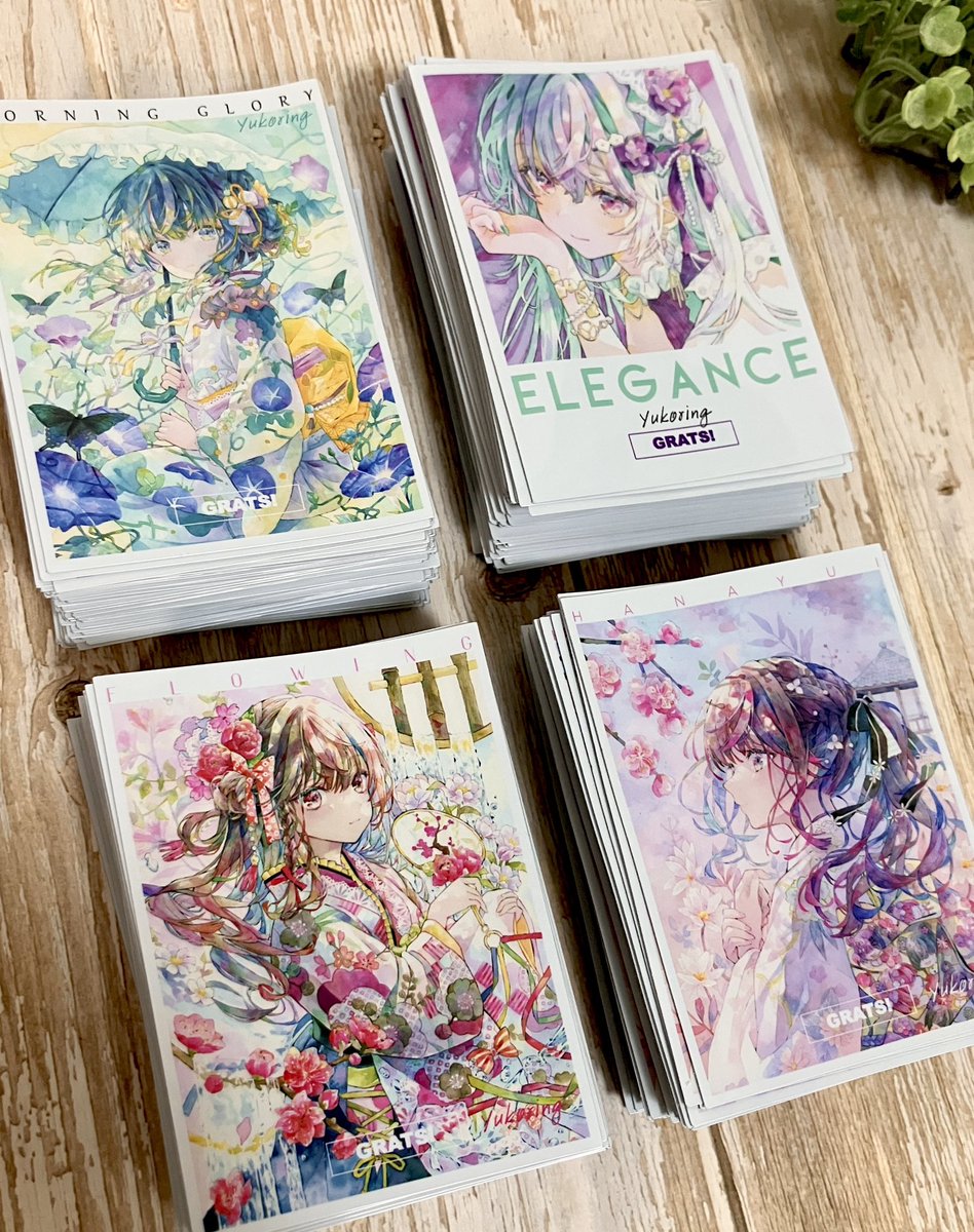 スリーブのサンプルいただきました！ 今回も綺麗に作ってくださってい