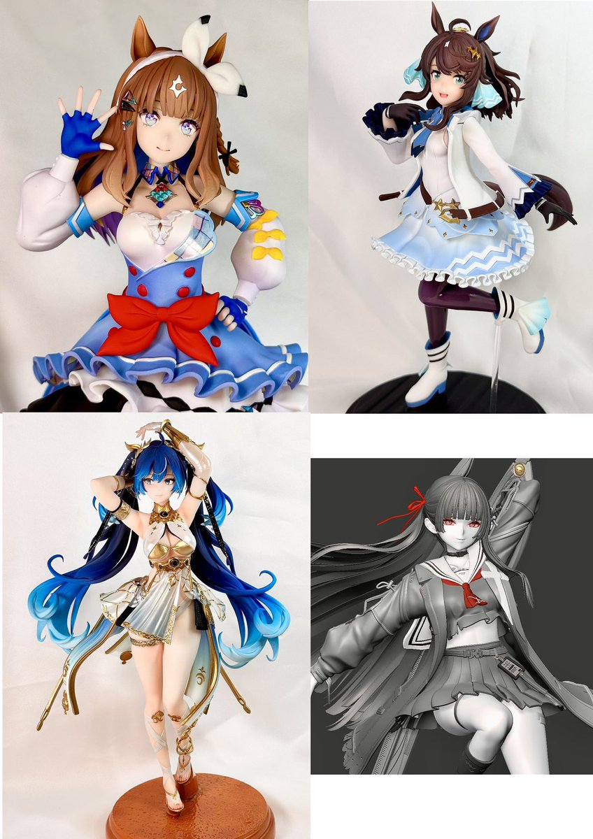 ワンフェス2026冬は以下出展します 鳴潮 1/7 ユーノ 20000 鳴潮 1/7