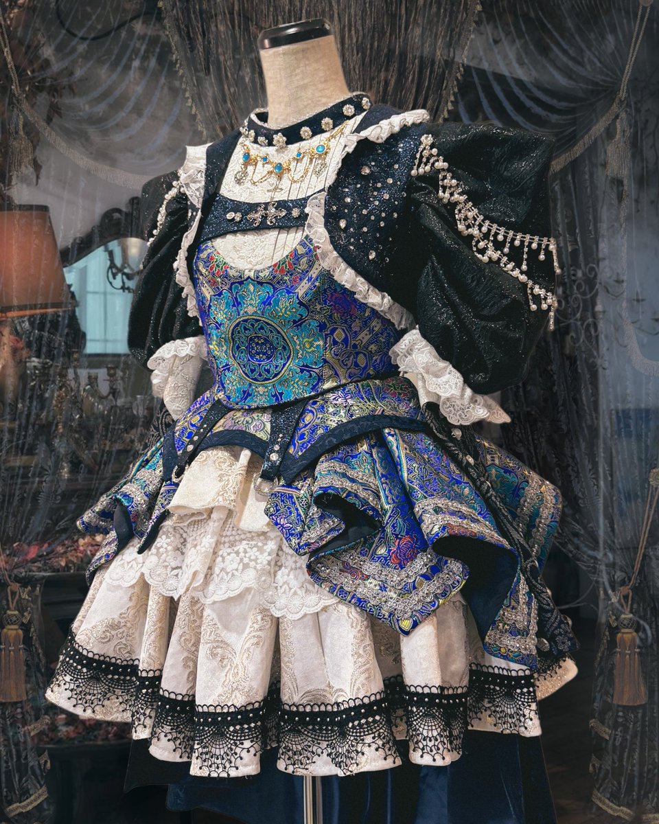 空詩かれんさんの生誕衣装担当しました！ディティールこちらです #空詩