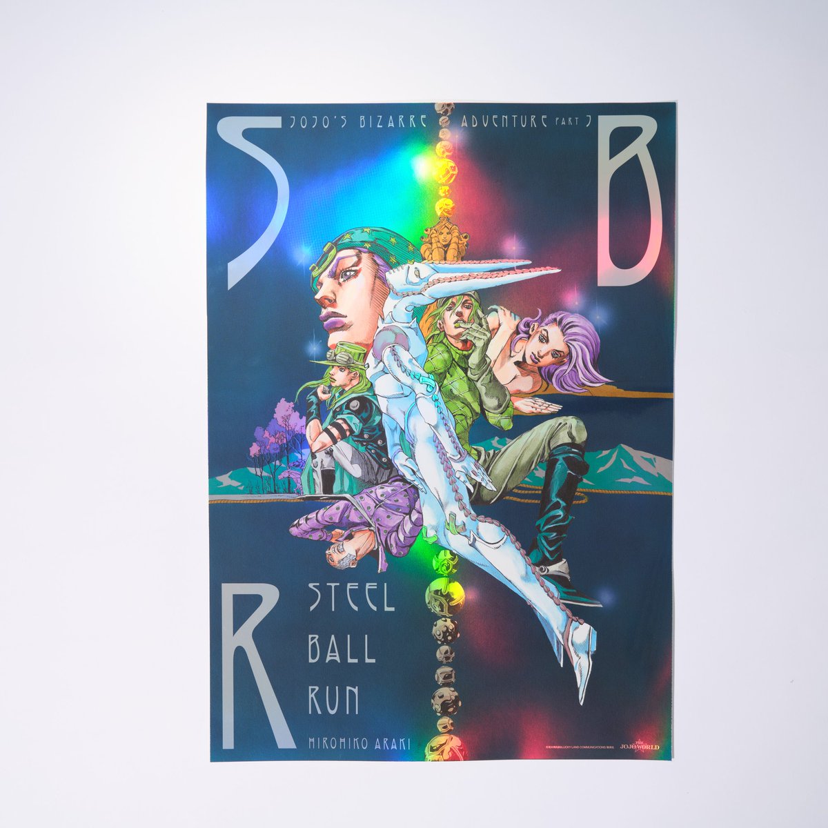 ジョジョの奇妙な冒険 ジョジョワールド B3オーロラポスター 全9種コンプセット ジョジョの奇妙な冒険 B3オーロラポスター 全9種コンプセット ジョジョ