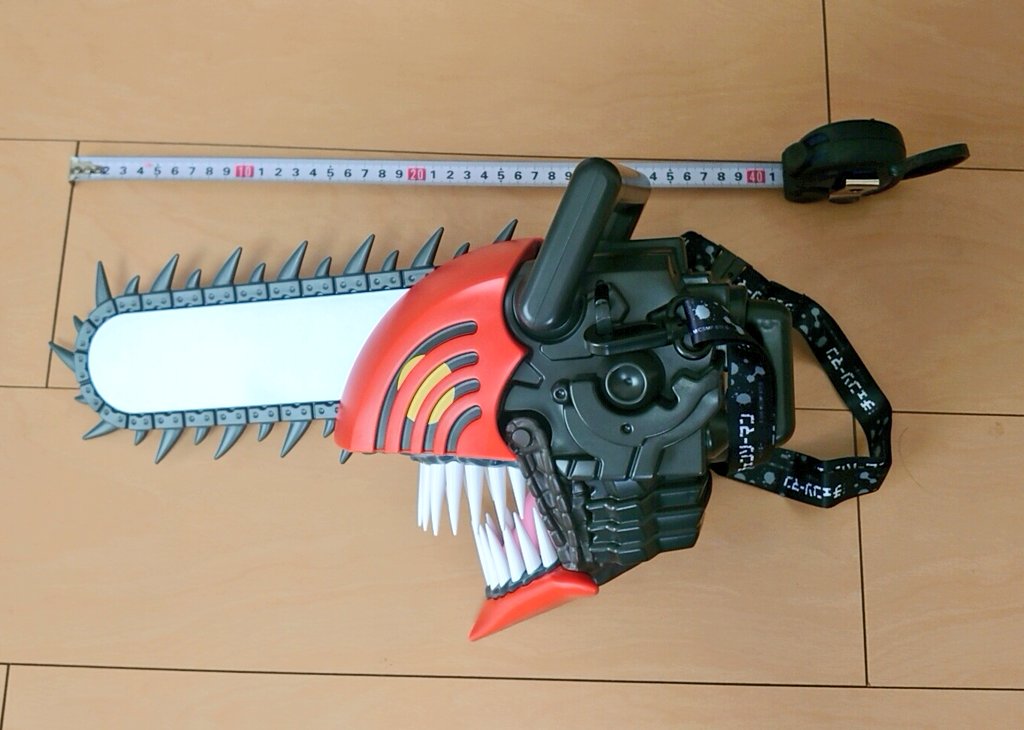 チェンソーマン ポップコーンバケット紹介 ・約40cm(子供の頭部くらい