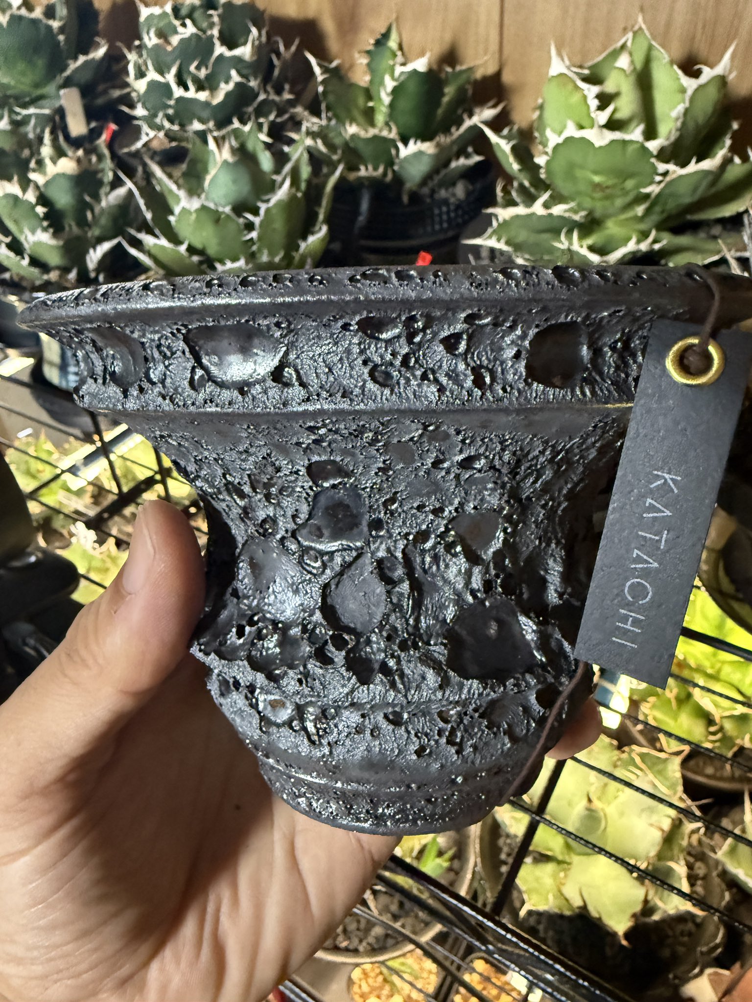 Mederu pot ドリッパー Mサイズ Crater BlackMederu pot ドリッパー M