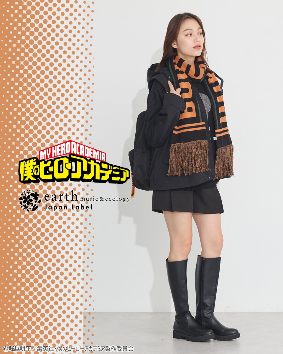 TVアニメ『僕のヒーローアカデミア』​× earth music & ecology Japan