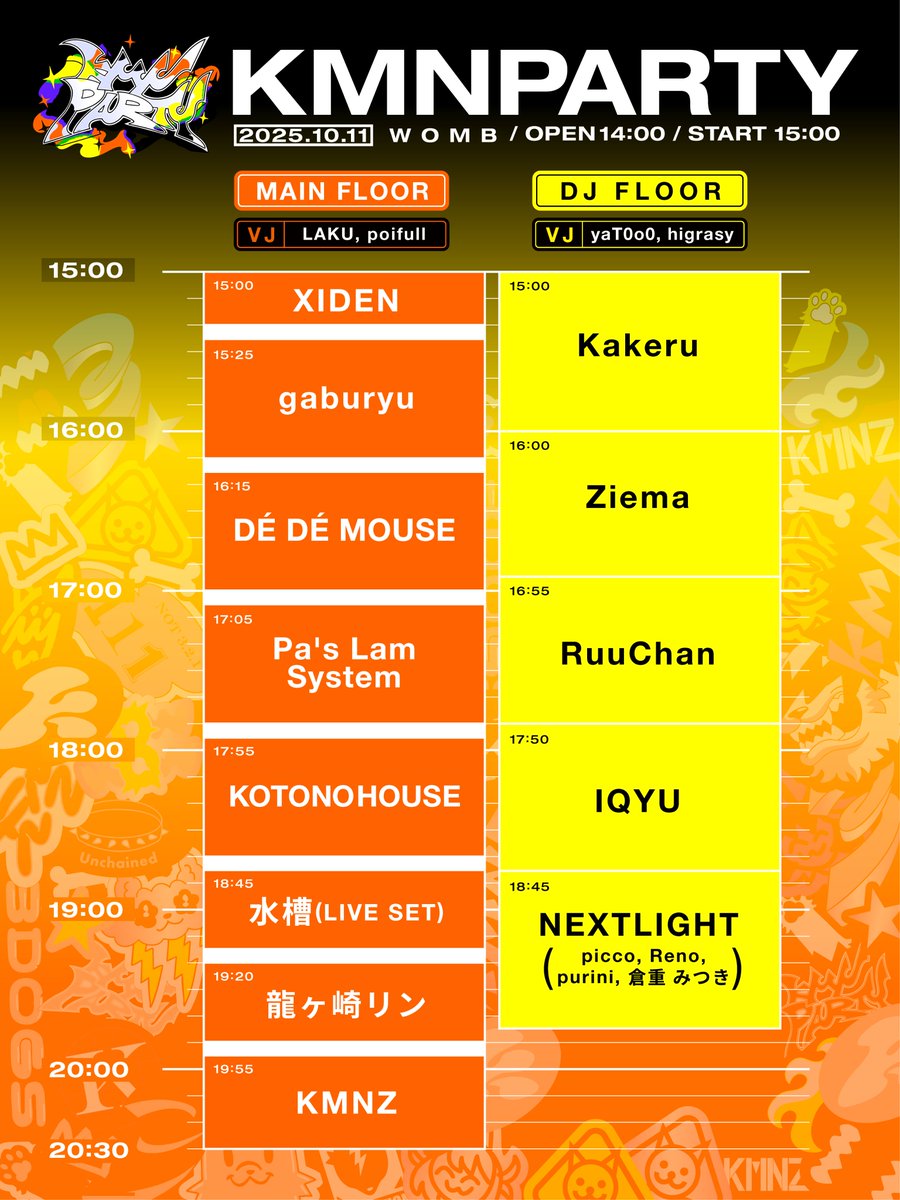 🐶KMNZ INFO🐾 今回のKMNPARTYのPREMIUMチケット特典となるKMNREMIX CD