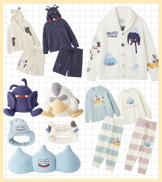 ジェラピケ×ドラゴンクエスト コラボ🎉 ドラクエ ふわふわ ルーム