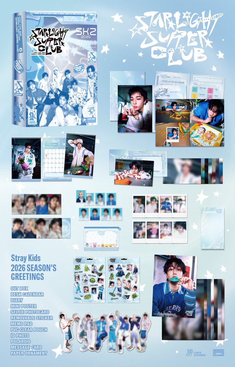 Stray Kids 2026 Season's Greetings [STARLIGHT SUPPER CLUB] 🌟PRE