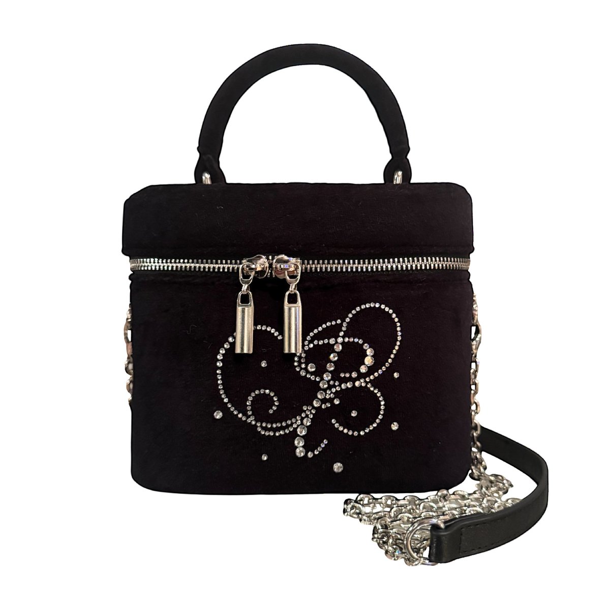PELLICULE初のバニティバッグが登場🩷🖤 ラインストーンがキラキラで