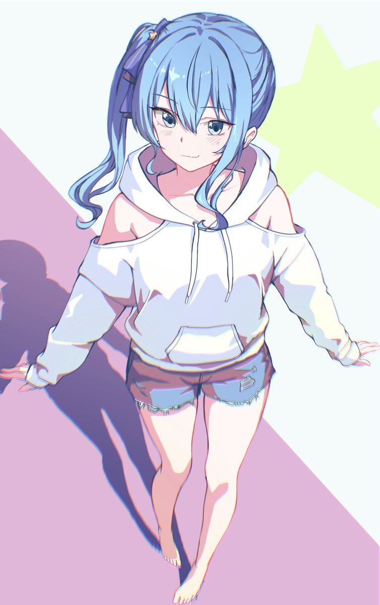 星街すいせい 「パーカーすいちゃん #ほしまちぎゃらりー」|くろにぃの