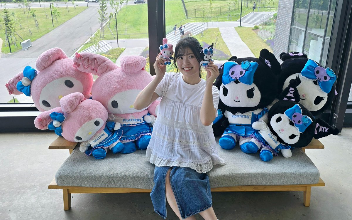 🎉🎉ぬいぐるみフォトスポット登場中🎉🎉 今だけのファイターズ