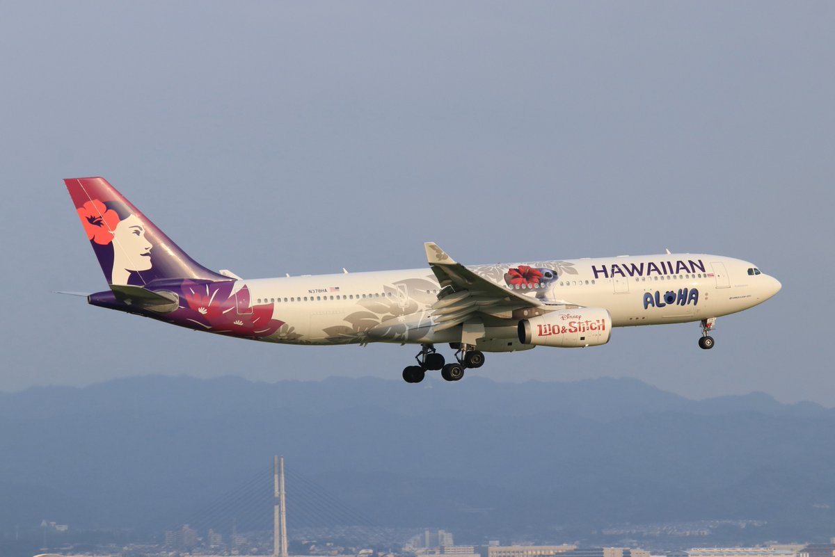 Aloha KIX! #スティッチ が大阪に遊びに来た時のワンショット