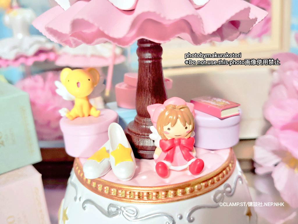 オルゴール(プラチナ)が届きました⭐️ゆっくり回転しながら、大好きな