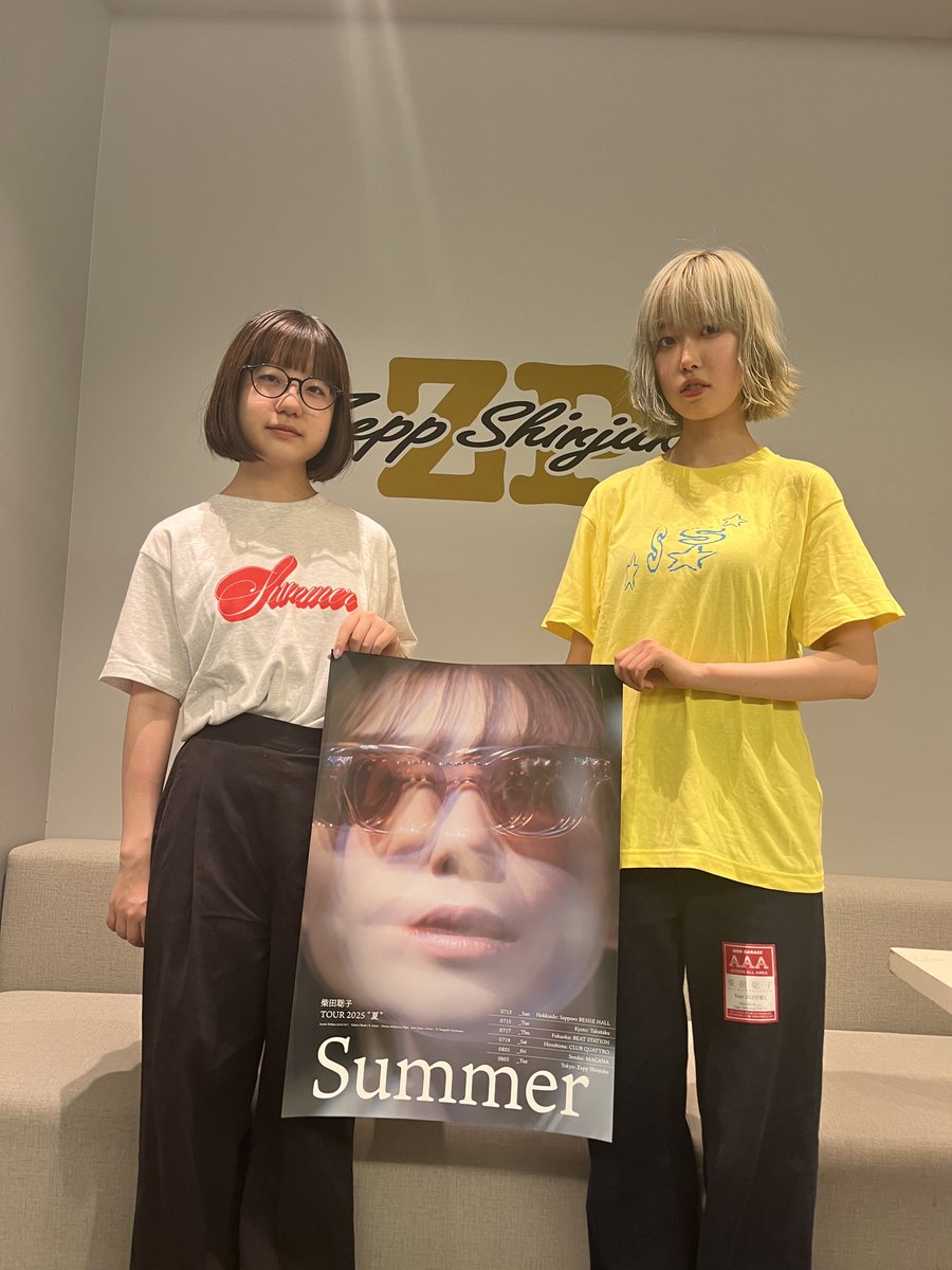 本日はついに！「柴田聡子 TOUR 2025 