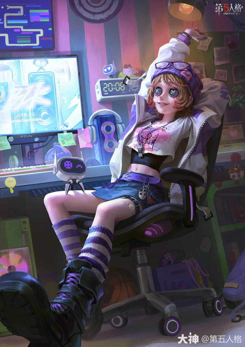 IDV-ESシリーズ】BLK戦隊 💜 ✦ 機械技師パック ・SSR衣装「BLK.TRACY