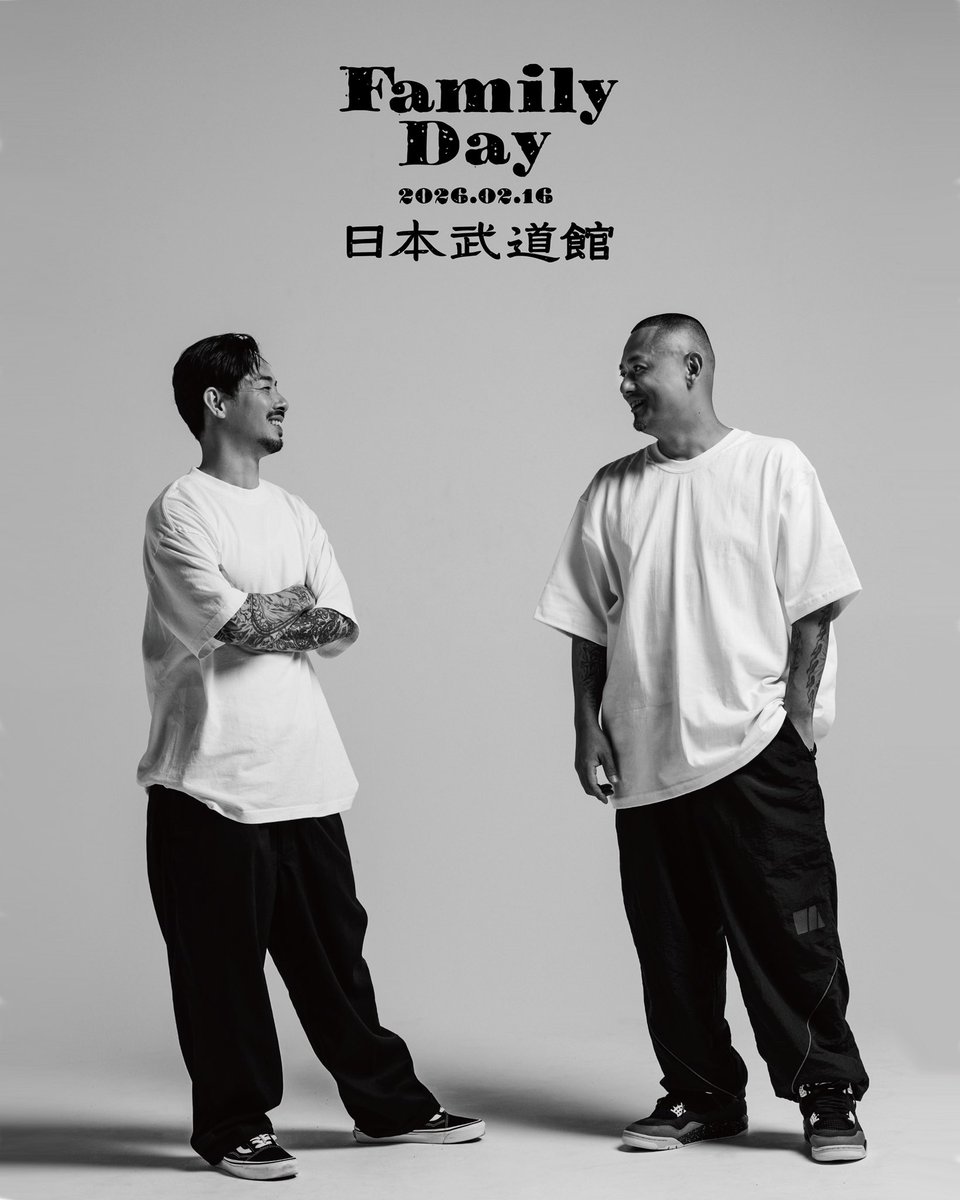 All My Homies presents 「Family Day」 □日程：2026年2月16日(月