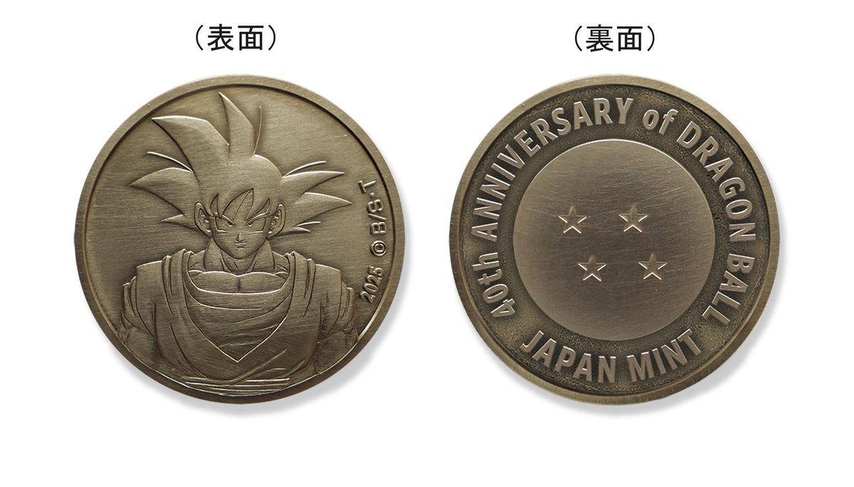 40周年 造幣局 ドラゴンボール 2025プルーフ貨幣セット