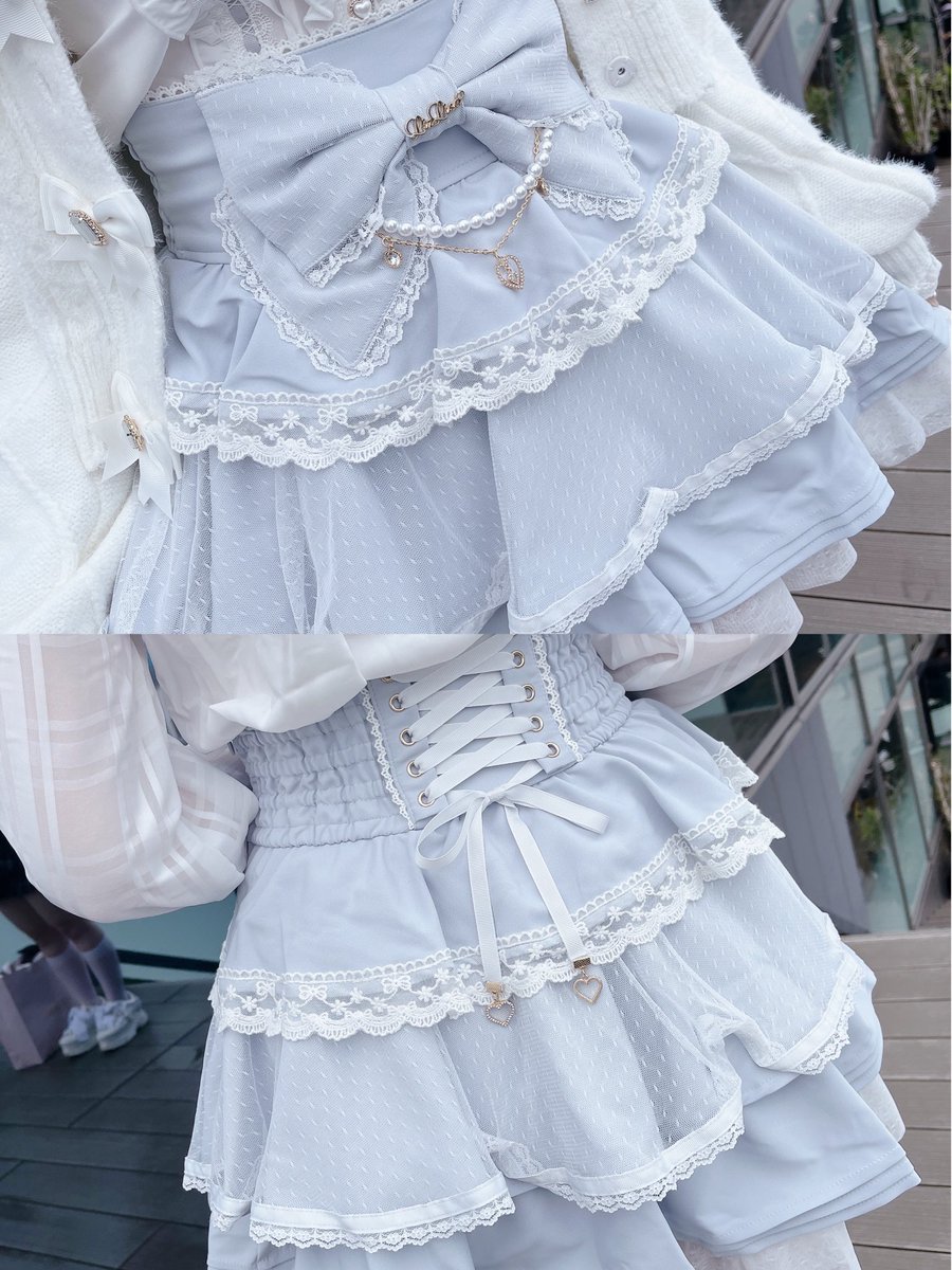 ㅤㅤㅤ -- 𝐍𝐞𝐰 𝐀𝐫𝐫𝐢𝐯𝐚𝐥 -- #ビッグリボンティアードスカート