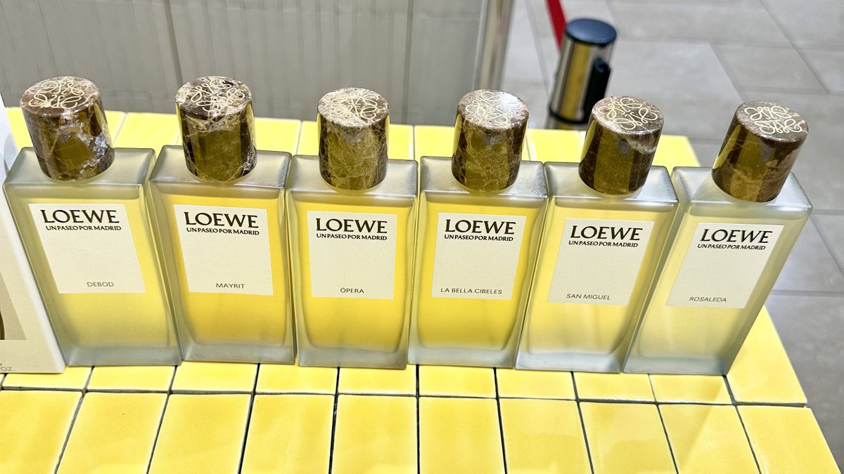 ロエベから新コレクション「ウン パセオ ポル マドリード」出てました