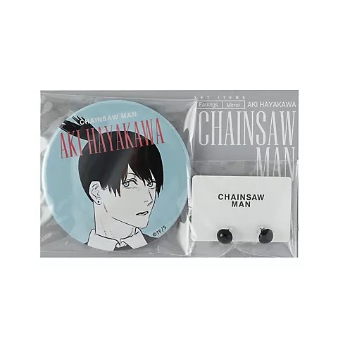 飢餓の悪魔のイヤリング •チェンソーマン Tシャツ •吉田のイヤカフ&缶