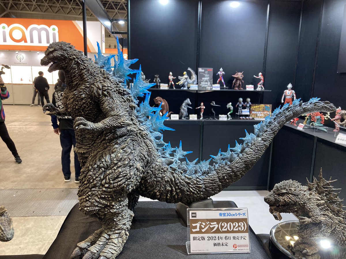 WF2024W 展示品紹介】 東宝30cmシリーズ ゴジラ(2023) 少年リック限定