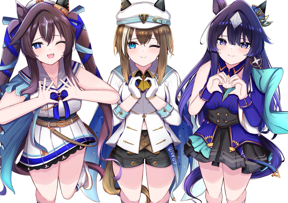 ヴ三姉妹 #ウマ娘 #ヴィルシーナ #シュヴァルグラン #ヴィブロス