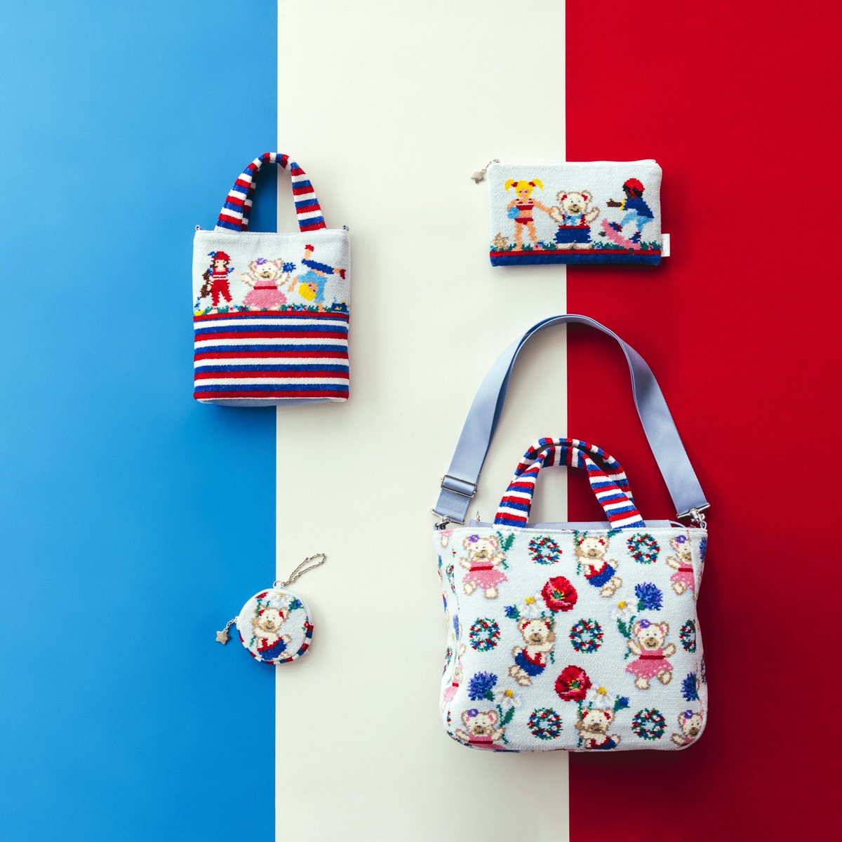 フェイラー 5月新作 ＼ パリ・セーヌ川に舞い降りたFEILER Bearリーベ