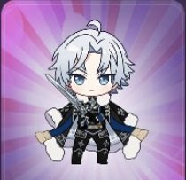 ミニキャラまとめ シノストラ寮 ①寮長 冠氷 尋 ②副寮長 磴 塔真 ③