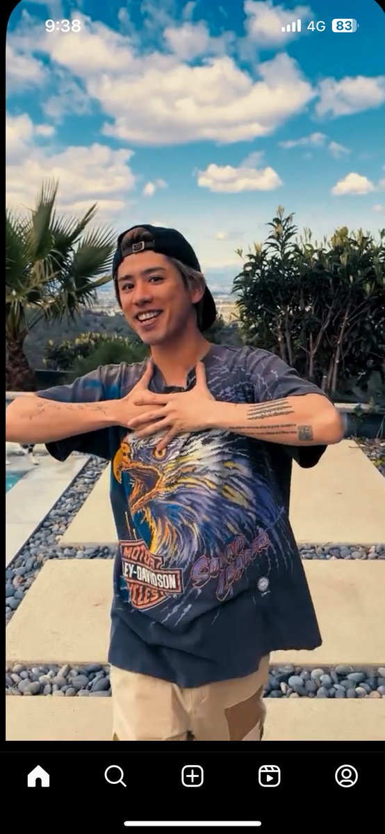 Taka着用 Vintage Harley Davidson Motorcycles Sound Leader T-Shirt