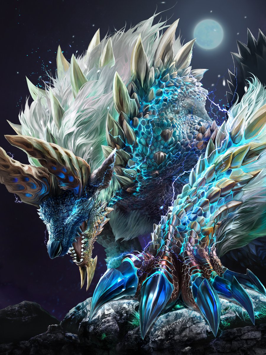 ジンオウガ / Zinogre #MonsterHunter #モンハン