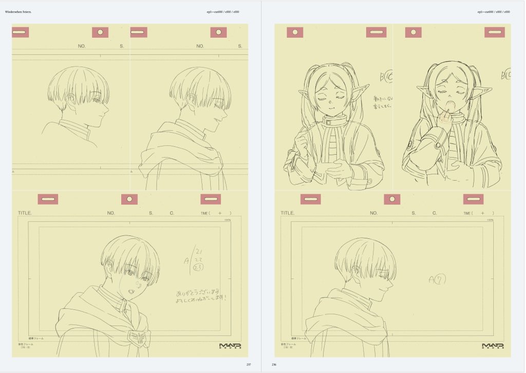 葬送のフリーレン 総作画監督＆アクションディレクター 仕事集