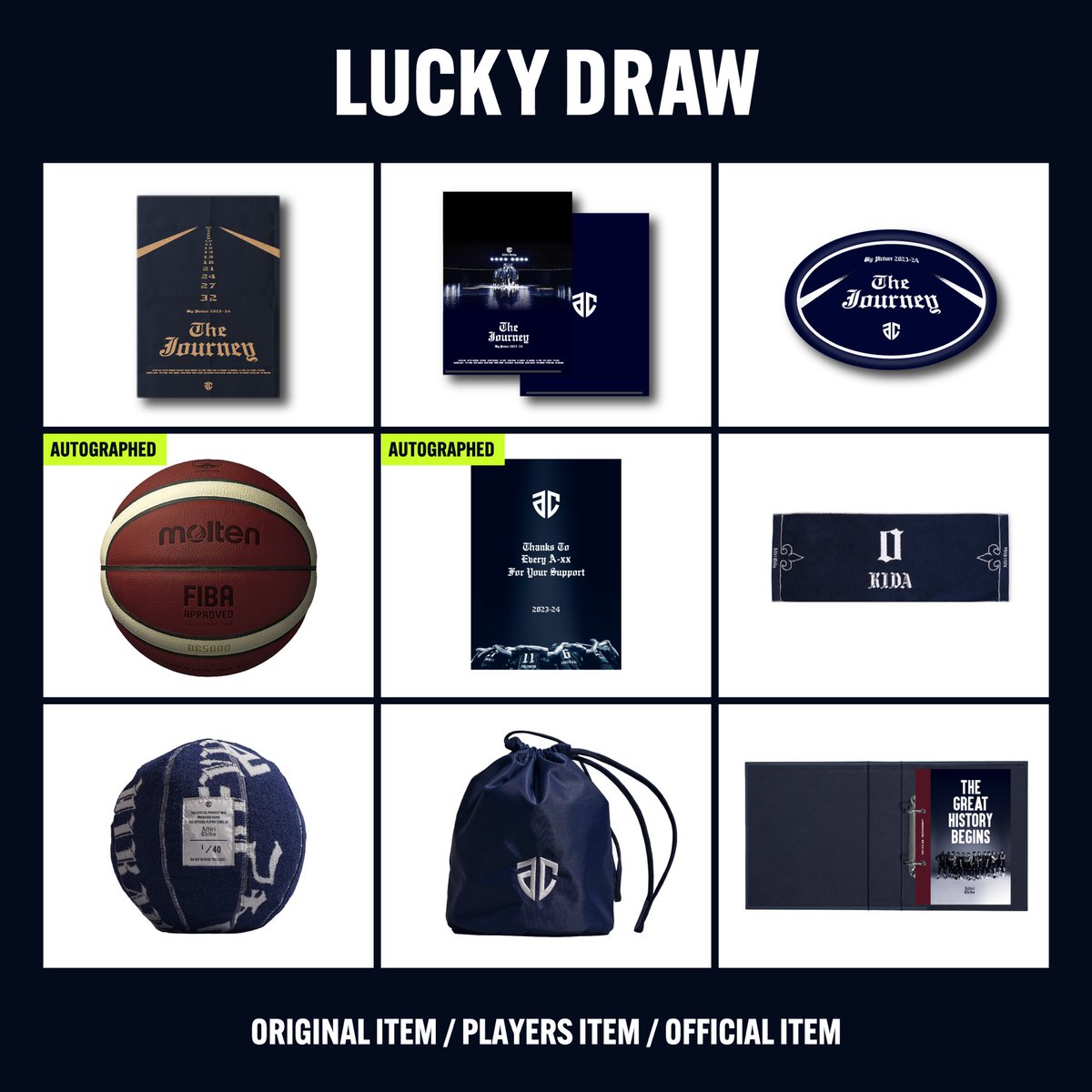 グッズ情報】 「BIG PICTURE 2023-24 The Journey」劇場にて『LUCKY